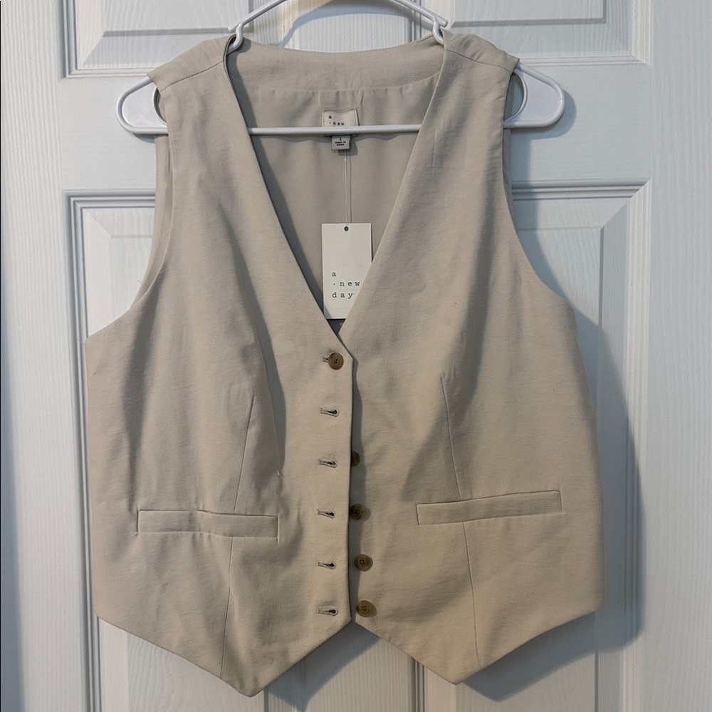 A New Day Cream Vest